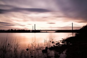 Photography "Sundown Nordbrücke II" by Patrick Steinert