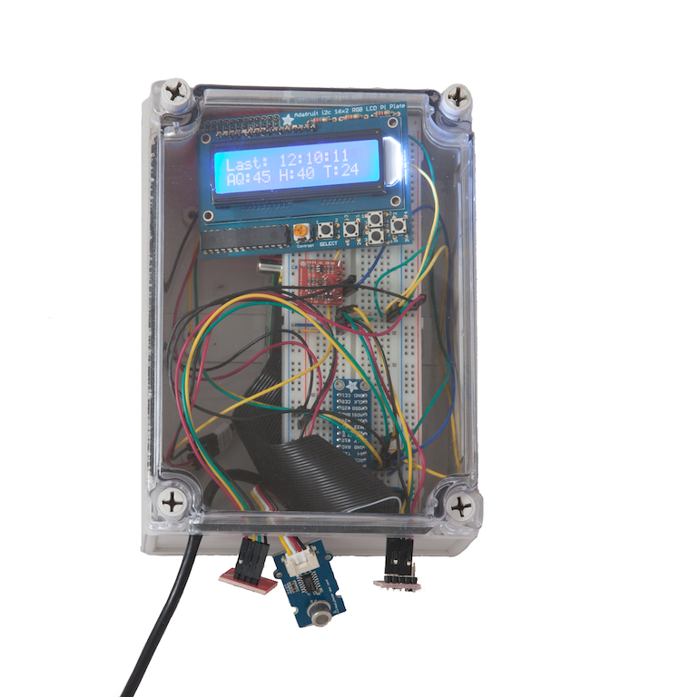 Air Quality Lab: My IoT sensors